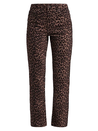Topanga Leopard Print Jeans