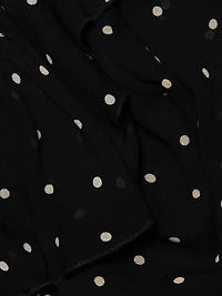 Honora Ruffled Polka Dot Blouse