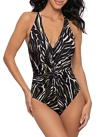 Safari Sands Drew Printed One-Piece Swimsuit