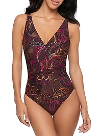 Empress Esti Botanical Print One-Piece Swimsuit
