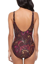 Empress Esti Botanical Print One-Piece Swimsuit