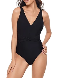Solid Esti One-Piece Swimsuit