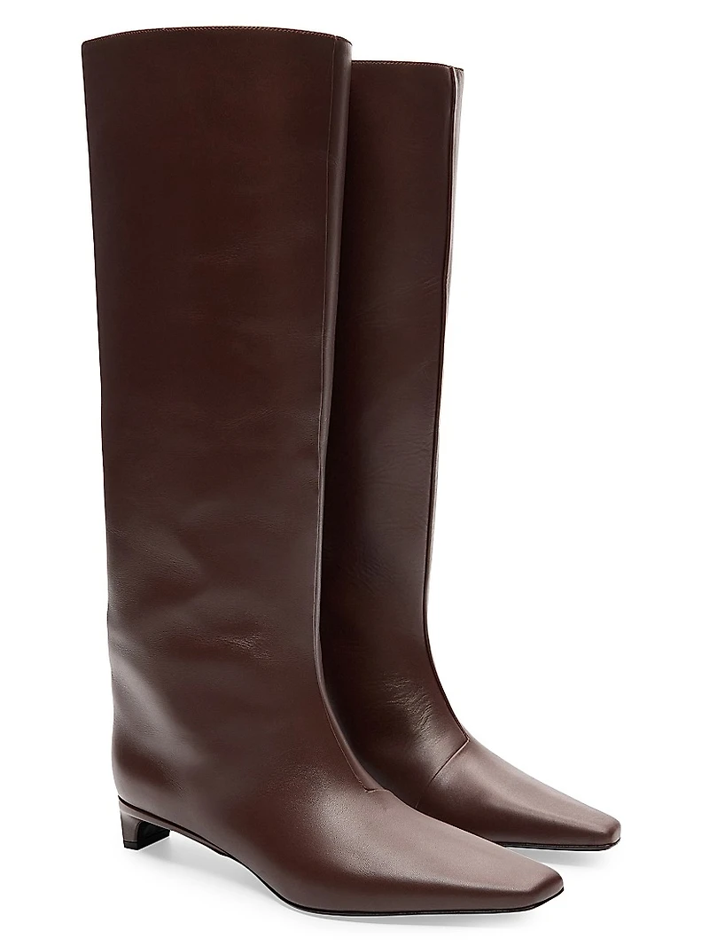 Haven 35MM Leather Knee-High Boots