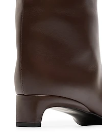Haven 35MM Leather Knee-High Boots