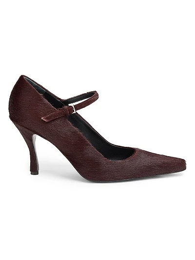 Kabel 85MM Calf Hair Pumps
