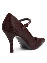 Kabel 85MM Calf Hair Pumps