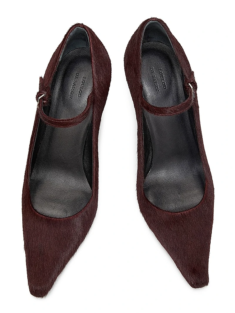 Kabel 85MM Calf Hair Pumps