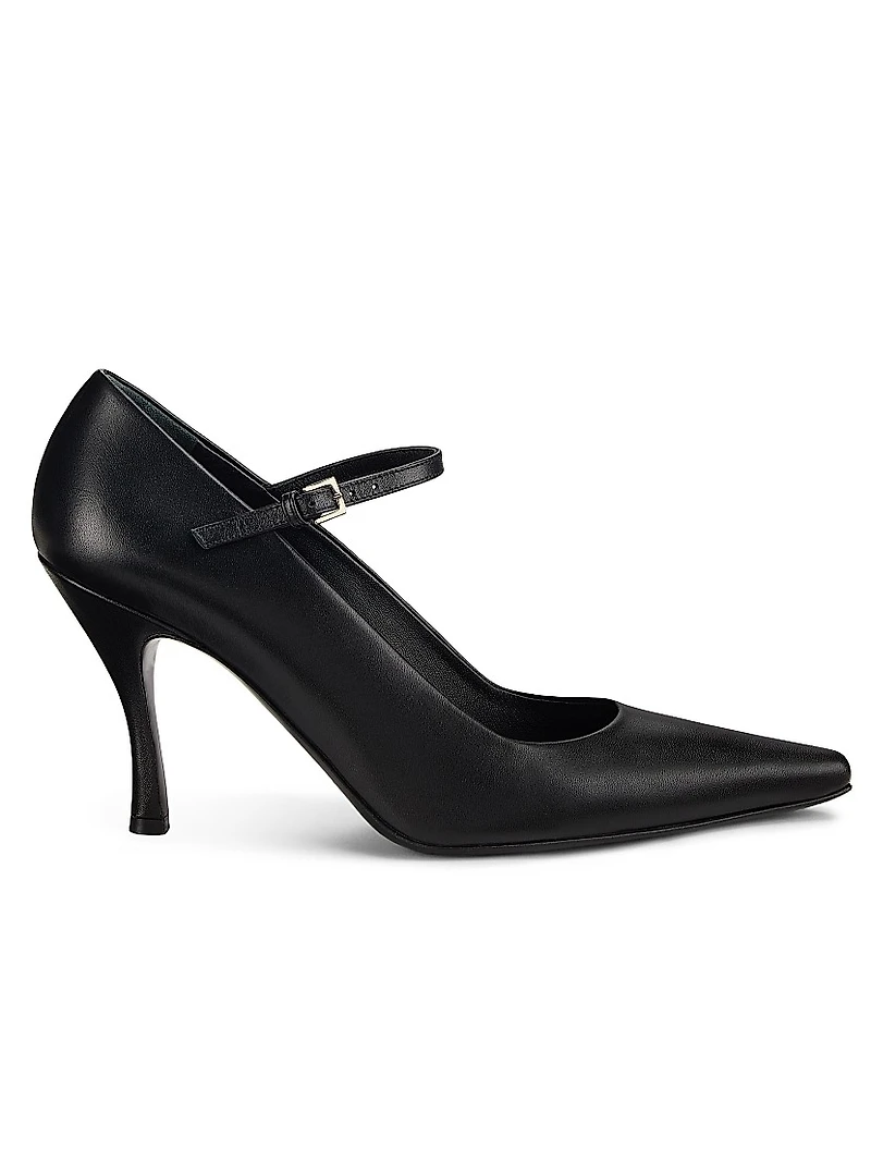 Carey 85MM Leather Pumps
