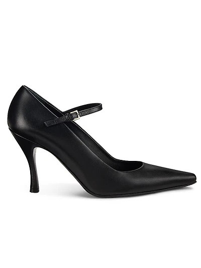 Carey 85MM Leather Pumps