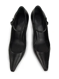 Carey 85MM Leather Pumps