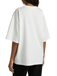 Crystal Cluster Flower T-Shirt
