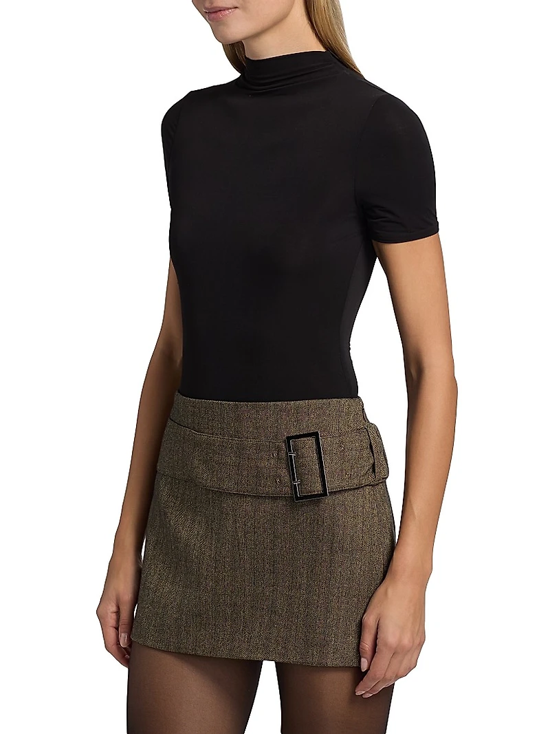 Tommy Mock Turtleneck Bodysuit