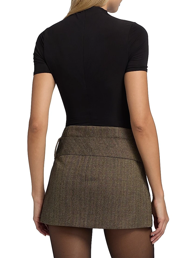 Tommy Mock Turtleneck Bodysuit