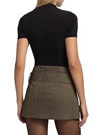 Tommy Mock Turtleneck Bodysuit