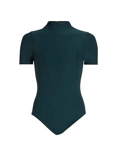 Tommy Mock Turtleneck Bodysuit
