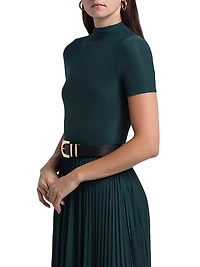 Tommy Mock Turtleneck Bodysuit