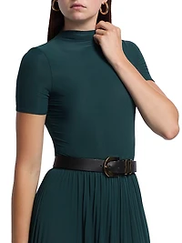 Tommy Mock Turtleneck Bodysuit