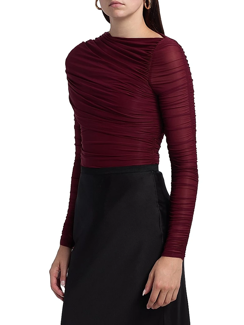 Zarina Draped Bodysuit