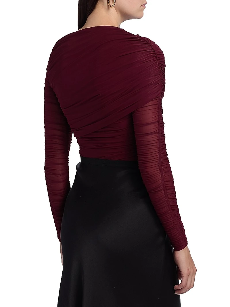 Zarina Draped Bodysuit