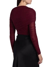 Zarina Draped Bodysuit