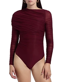 Zarina Draped Bodysuit