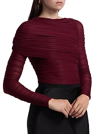 Zarina Draped Bodysuit