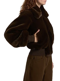 Clemence Faux-Fur Jacket