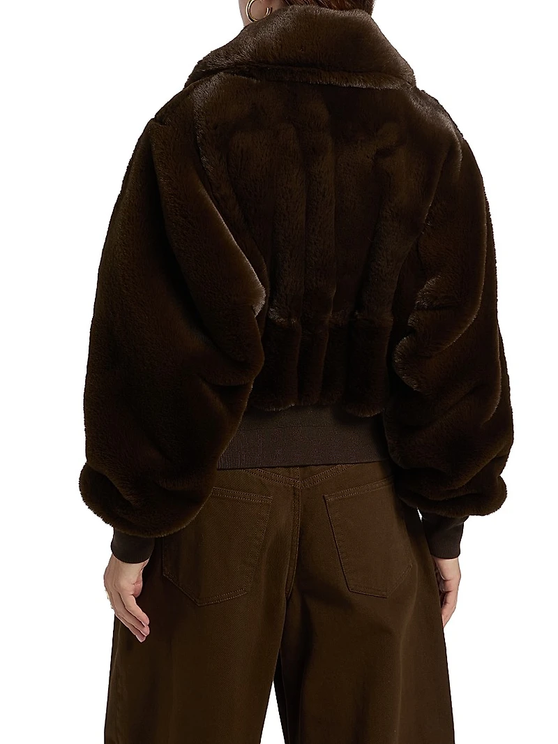 Clemence Faux-Fur Jacket