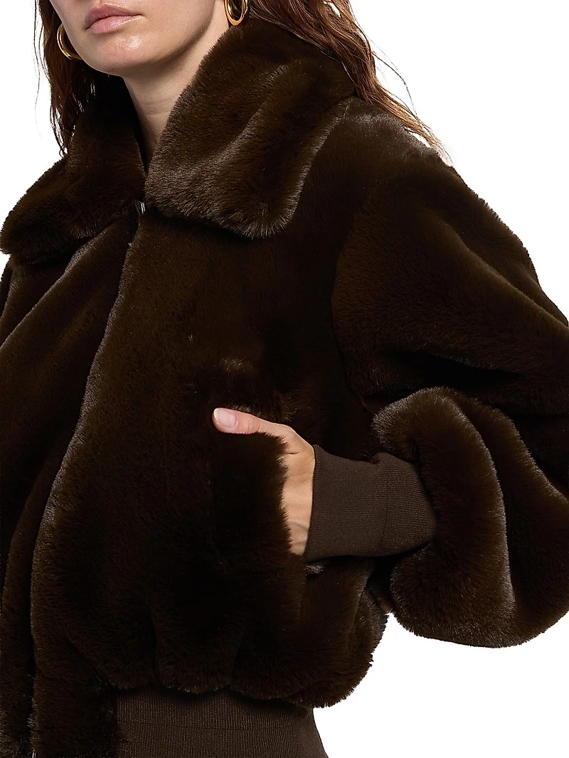 Clemence Faux-Fur Jacket