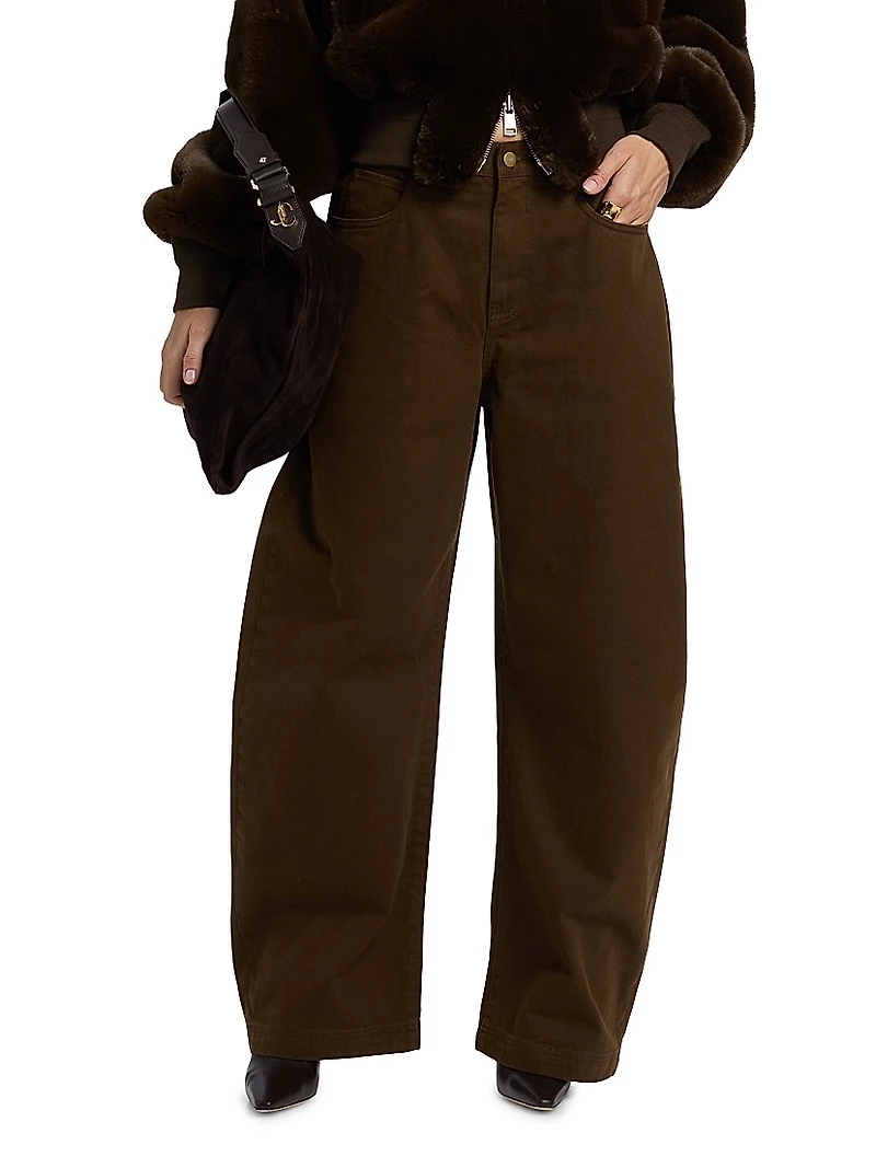 Ninon Barrel-Leg Jeans