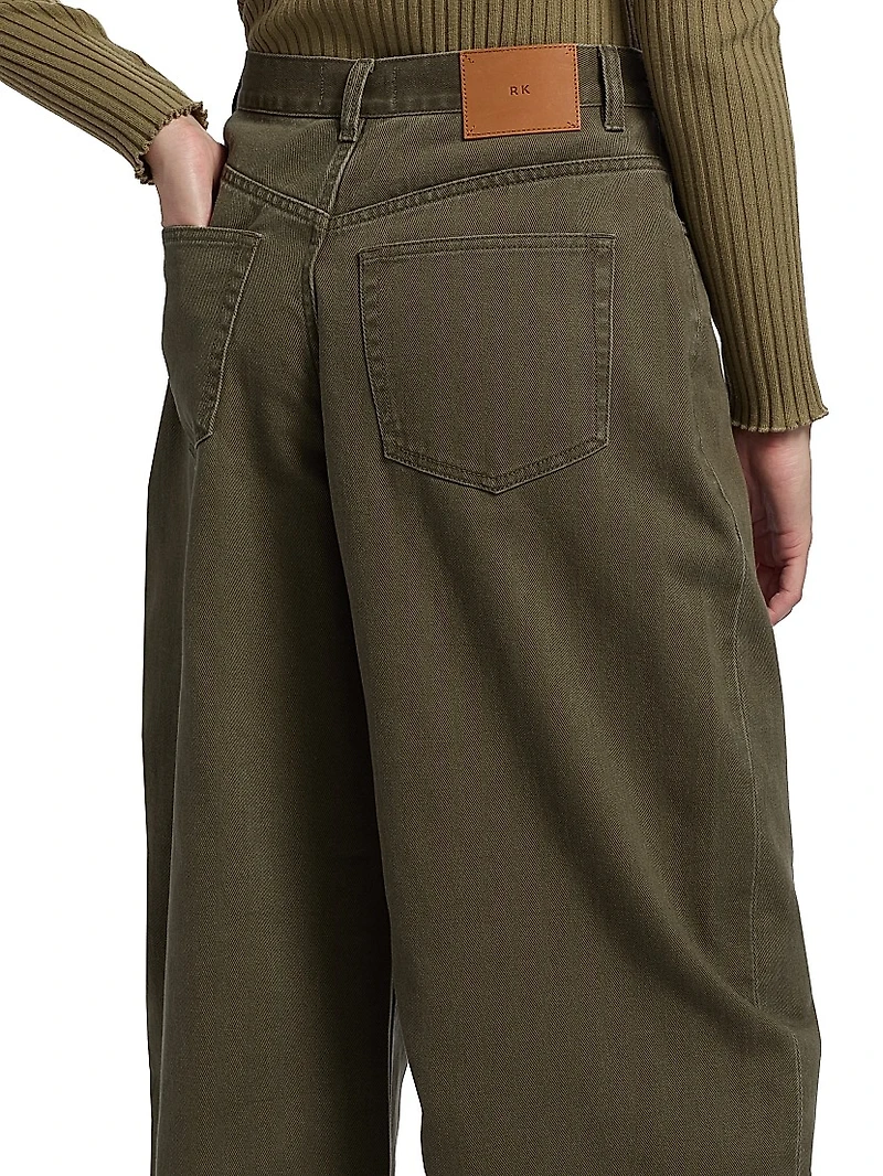 Ninon Barrel-Leg Jeans