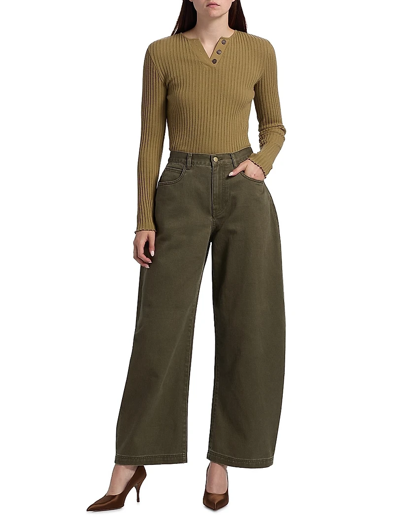 Ninon Barrel-Leg Jeans