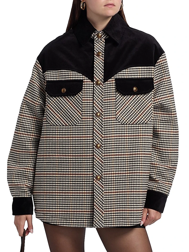 Rachael Houndstooth Jacket