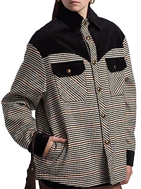 Rachael Houndstooth Jacket