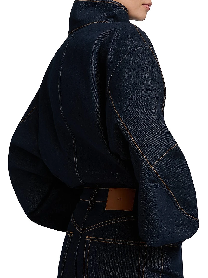 Sebastian Denim Midi-Dress