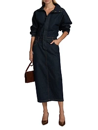 Sebastian Denim Midi-Dress