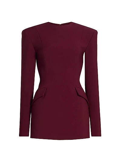 Alana Long-Sleeve Sheath Minidress
