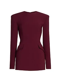 Alana Long-Sleeve Sheath Minidress