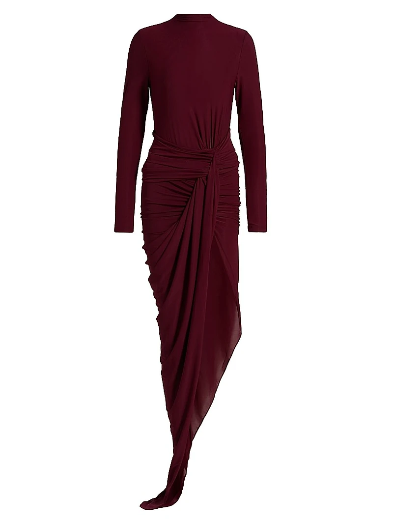 Sera Ruched Maxi Dress