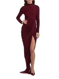 Sera Ruched Maxi Dress