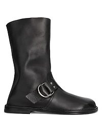 Kristen Leather Ankle Boots