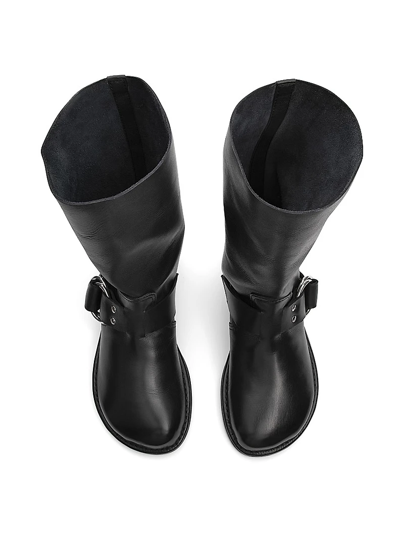 Kristen Leather Ankle Boots