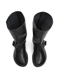 Kristen Leather Ankle Boots