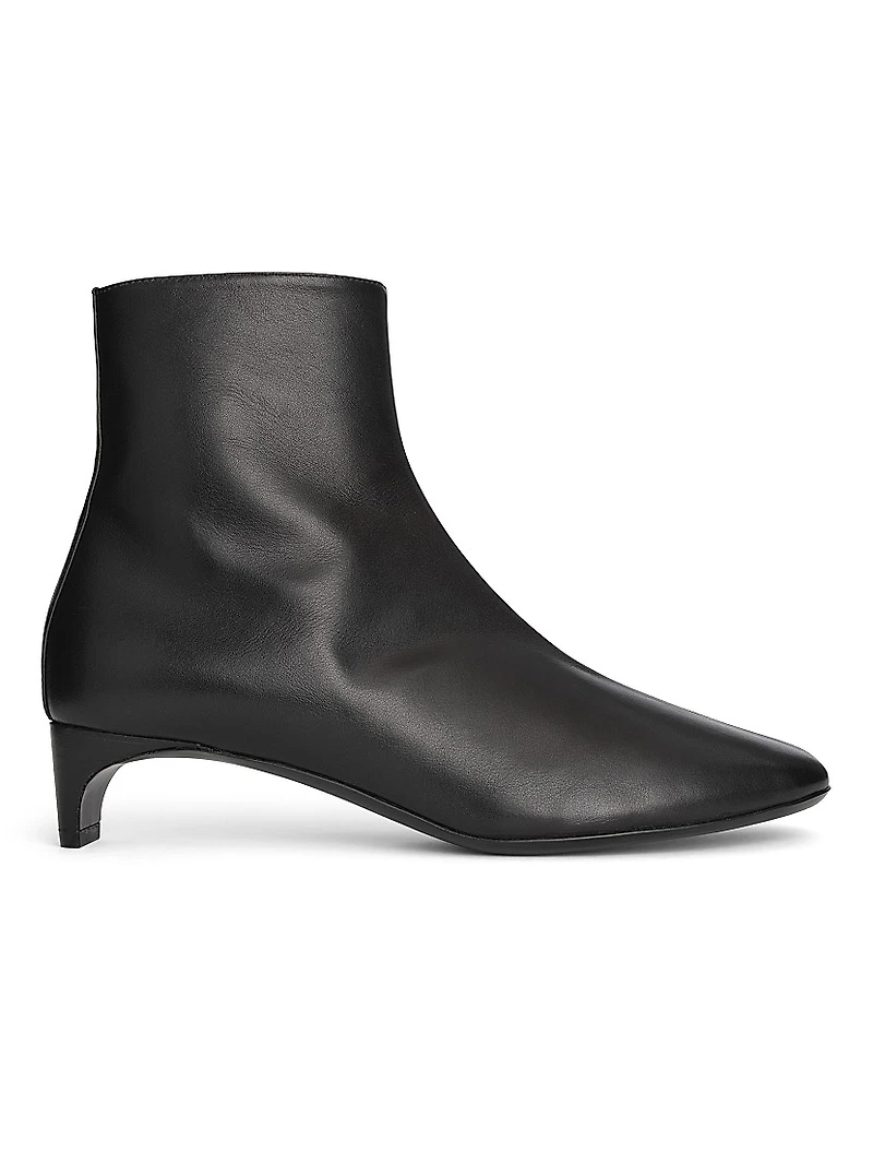 Claude 35MM Leather Ankle Boots