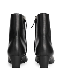Claude 35MM Leather Ankle Boots