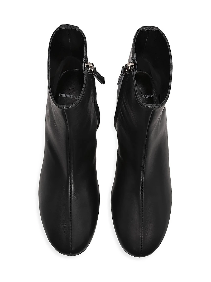 Claude 35MM Leather Ankle Boots