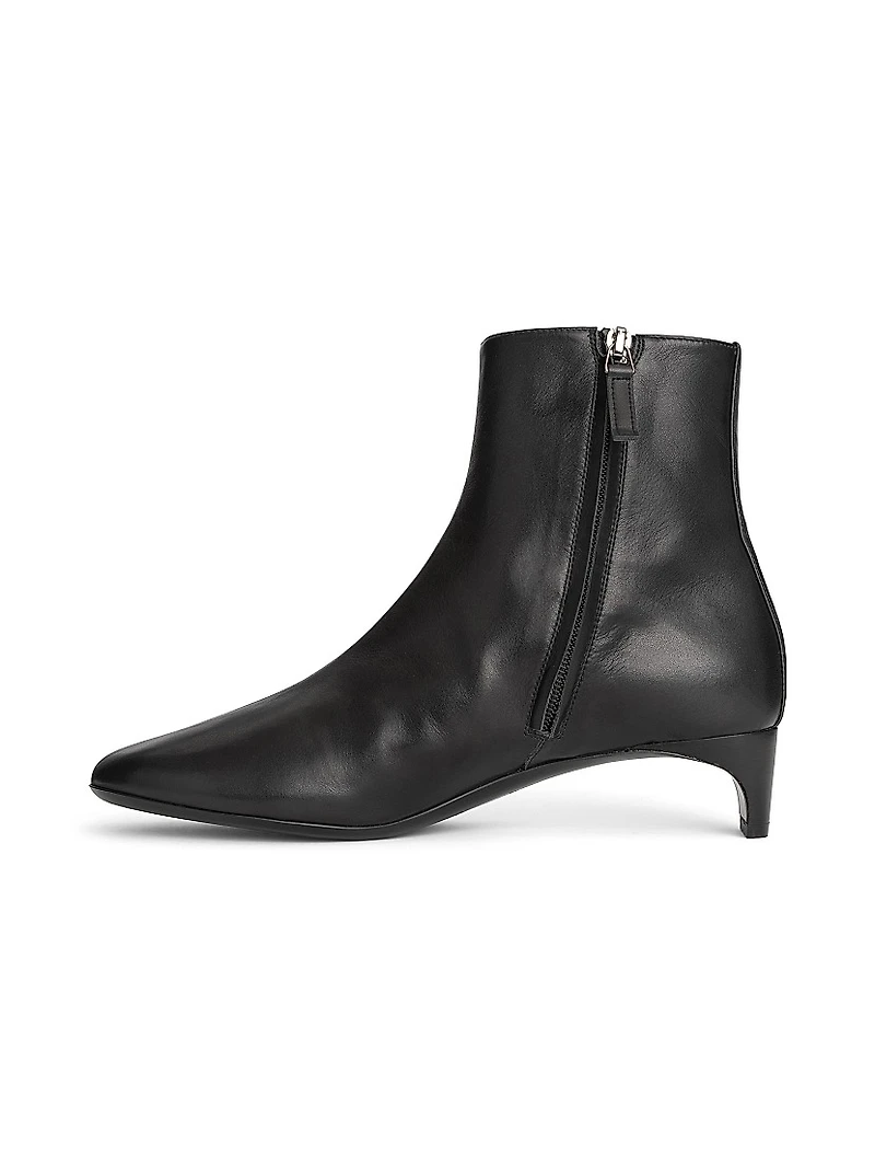 Claude 35MM Leather Ankle Boots