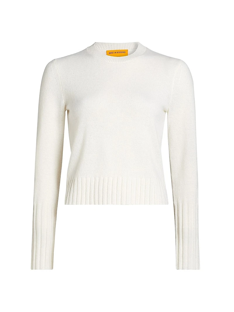 Shrunken Cashmere Sweater