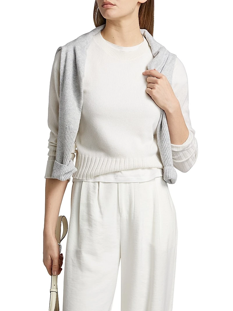 Shrunken Cashmere Sweater