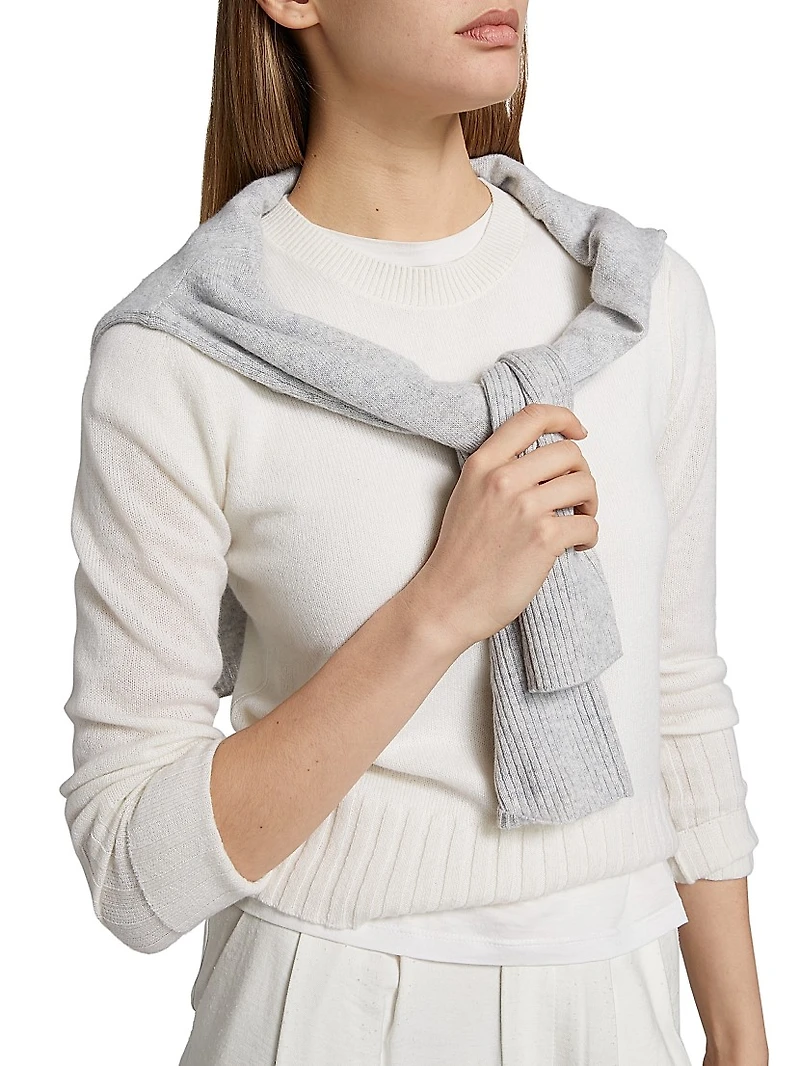 Shrunken Cashmere Sweater